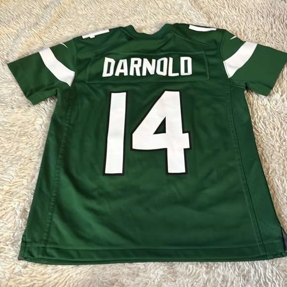Youth New York Jets Sam Darnold Nike Gotham Green Game Jersey size S(8) - Picture 3 of 6